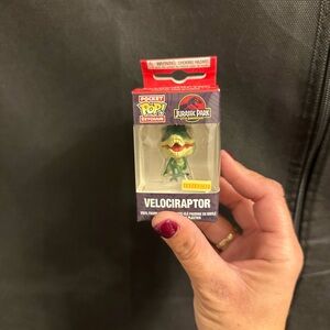 Dino funko keychain